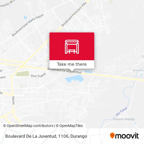 Boulevard De La Juventud, 1106 map