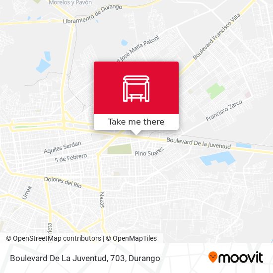 Mapa de Boulevard De La Juventud, 703