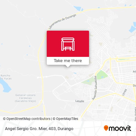 Mapa de Angel Sergio Gro. Mier, 403