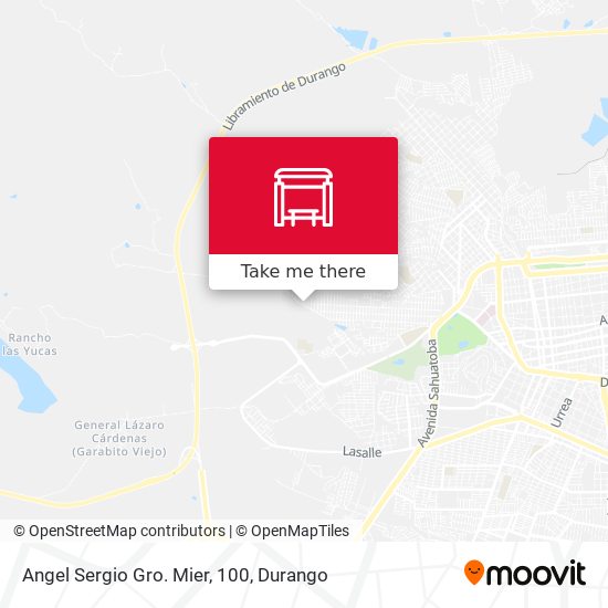 Angel Sergio Gro. Mier, 100 map