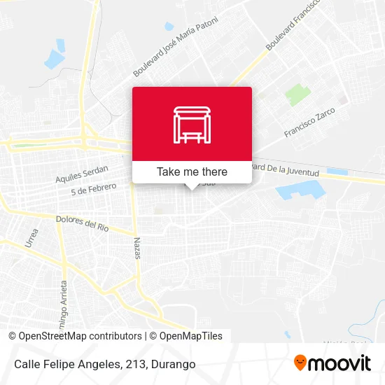 Mapa de Calle Felipe Angeles, 213