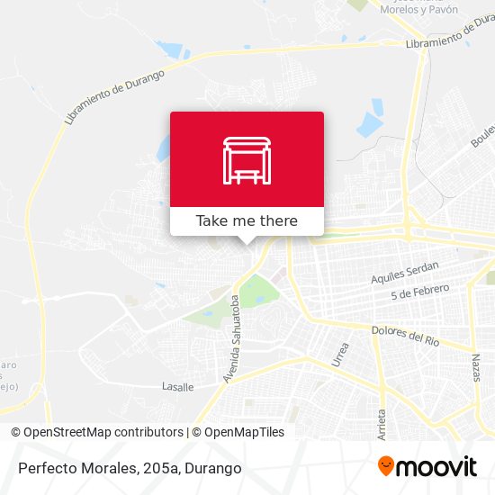 Mapa de Perfecto Morales, 205a