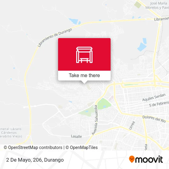 Mapa de 2 De Mayo, 206