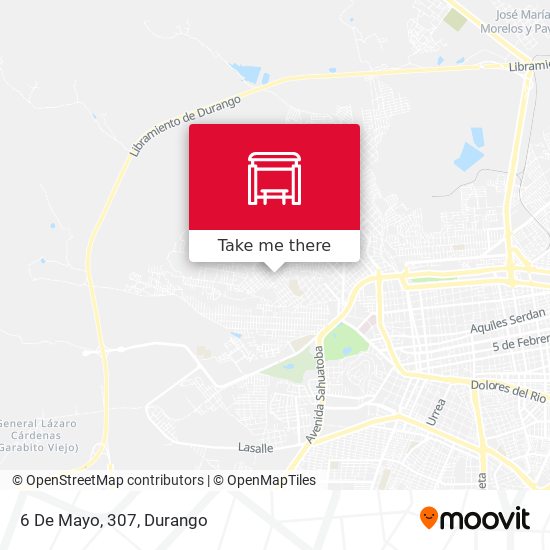 Mapa de 6 De Mayo, 307