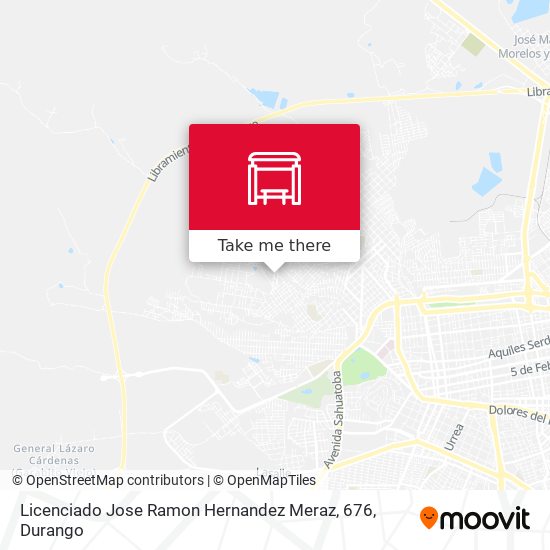 Mapa de Licenciado Jose Ramon Hernandez Meraz, 676
