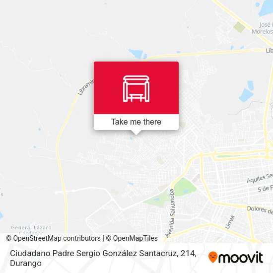 Mapa de Ciudadano Padre Sergio González Santacruz, 214