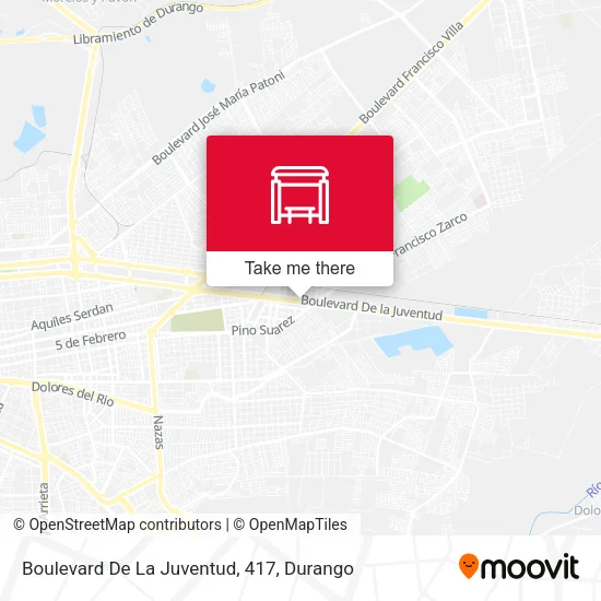Mapa de Boulevard De La Juventud, 417
