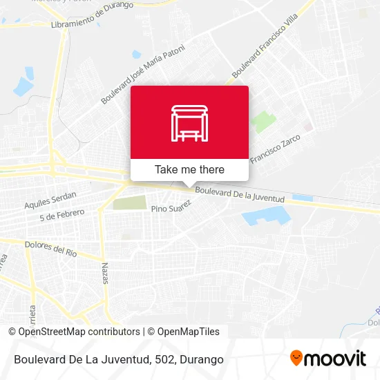Mapa de Boulevard De La Juventud, 502