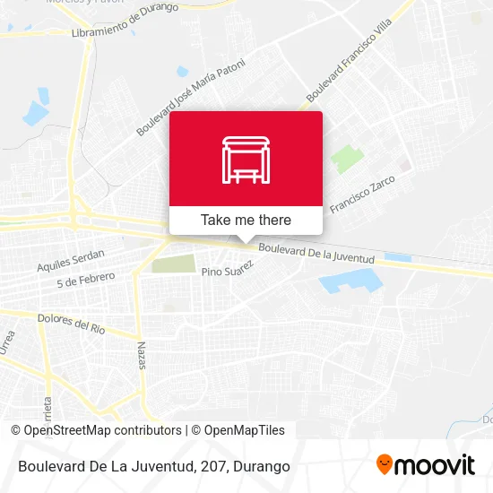 Mapa de Boulevard De La Juventud, 207
