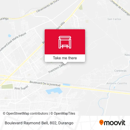 Mapa de Boulevard Raymond Bell, 802