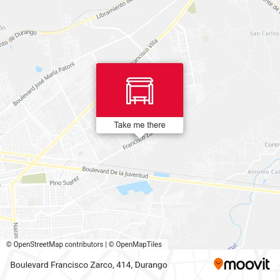 Mapa de Boulevard Francisco Zarco, 414