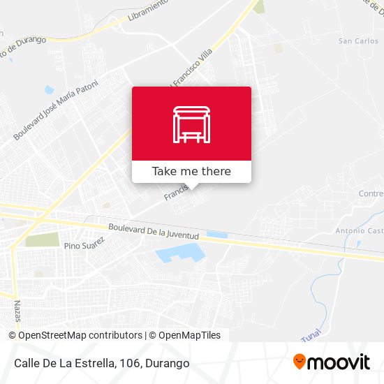 Calle De La Estrella, 106 map