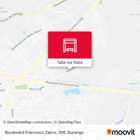 Mapa de Boulevard Francisco Zarco, 308