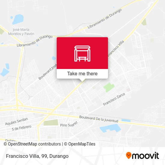 Mapa de Francisco Villa, 99