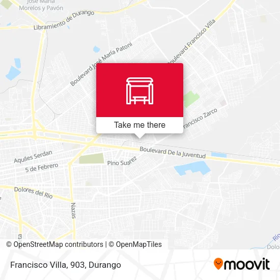 Mapa de Francisco Villa, 903