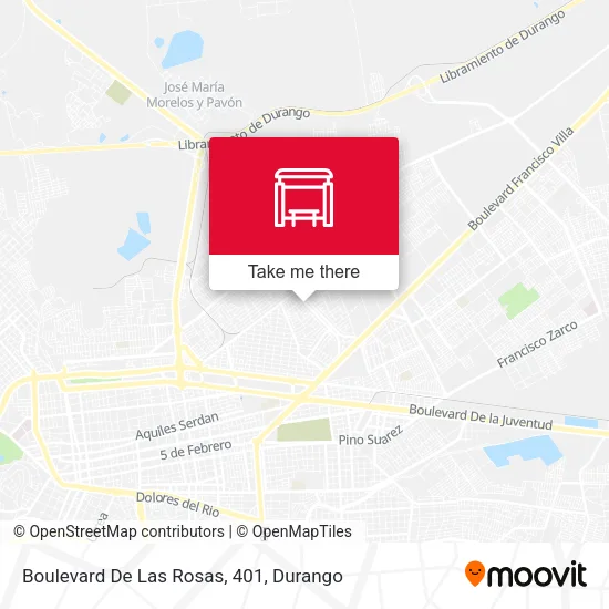 Mapa de Boulevard De Las Rosas, 401