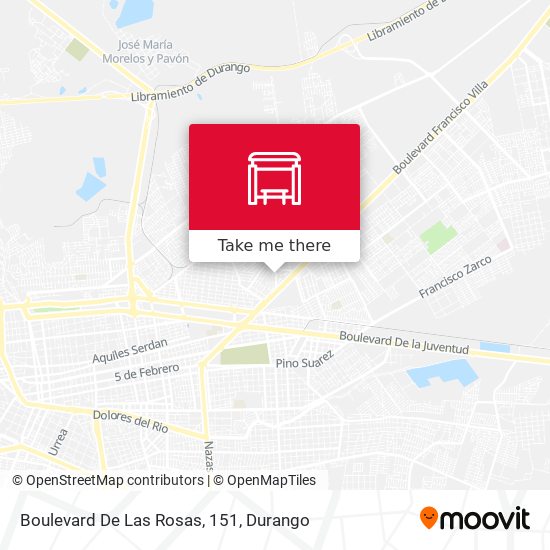 Mapa de Boulevard De Las Rosas, 151