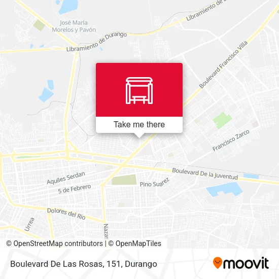 Mapa de Boulevard De Las Rosas, 151