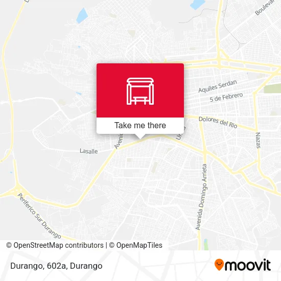 Mapa de Durango, 602a
