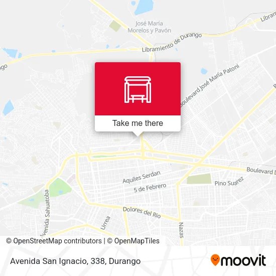 Mapa de Avenida San Ignacio, 338