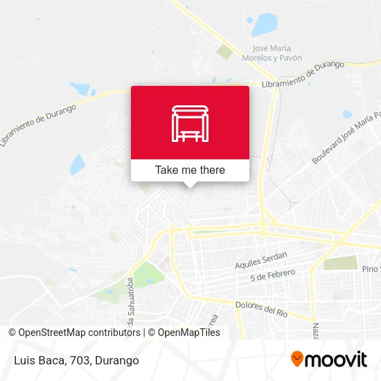 Mapa de Luis Baca, 703