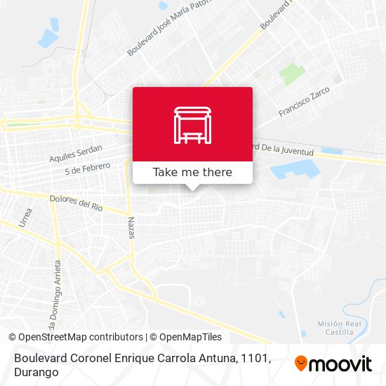 Boulevard Coronel Enrique Carrola Antuna, 1101 map