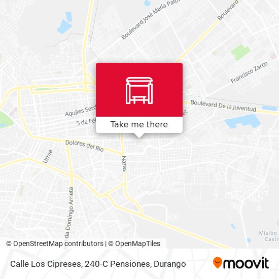 Calle Los Cipreses, 240-C Pensiones map