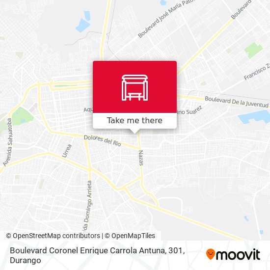 Boulevard Coronel Enrique Carrola Antuna, 301 map