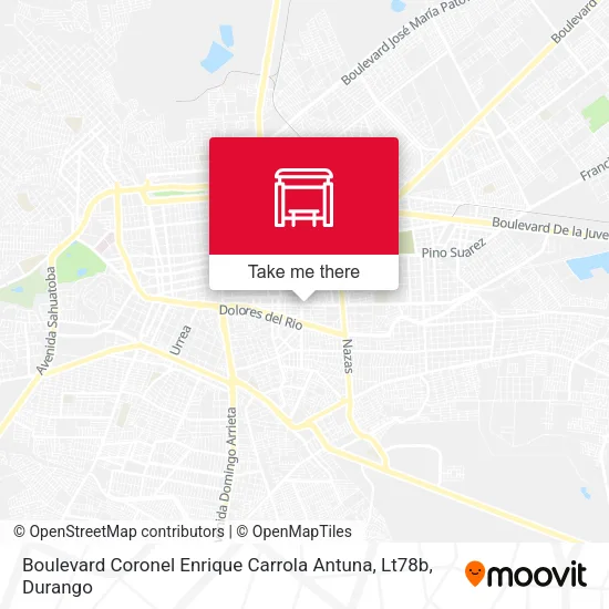 Mapa de Boulevard Coronel Enrique Carrola Antuna, Lt78b