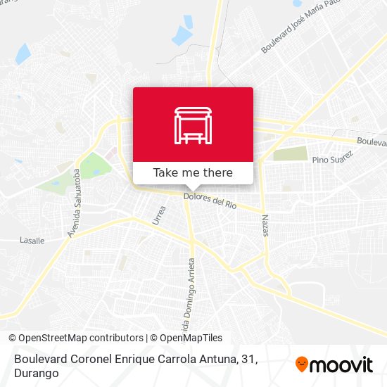 Boulevard Coronel Enrique Carrola Antuna, 31 map