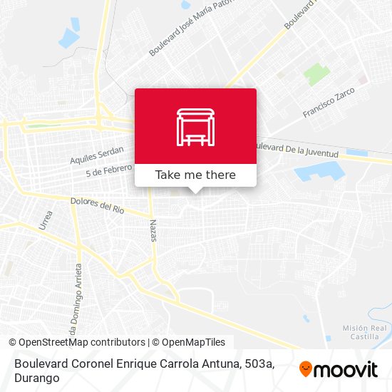 Boulevard Coronel Enrique Carrola Antuna, 503a map