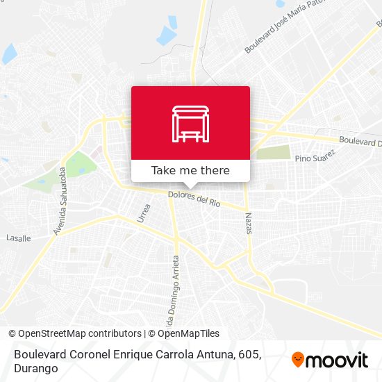 Mapa de Boulevard Coronel Enrique Carrola Antuna, 605