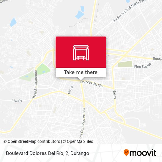 Mapa de Boulevard Dolores Del Río, 2
