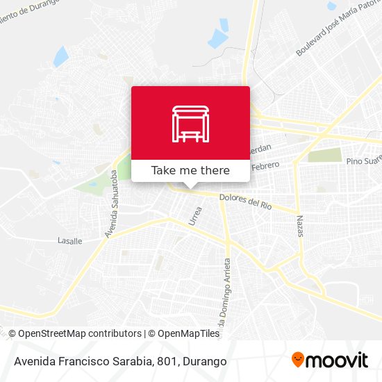 Avenida Francisco Sarabia, 801 map