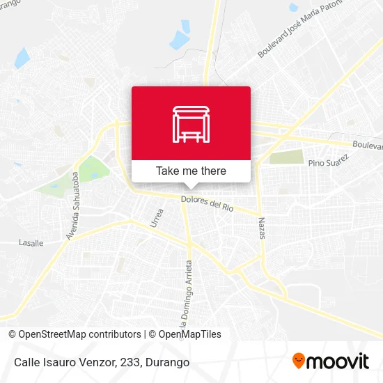Mapa de Calle Isauro Venzor, 233