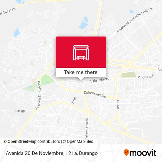Avenida 20 De Noviembre, 121a map
