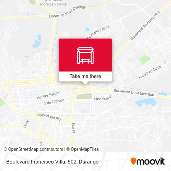 Mapa de Boulevard Francisco Villa, 602
