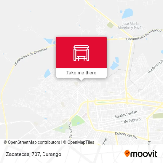 Mapa de Zacatecas, 707