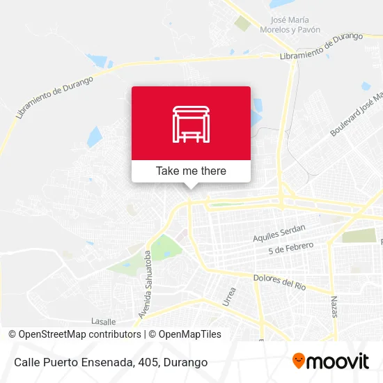 Mapa de Calle Puerto Ensenada, 405