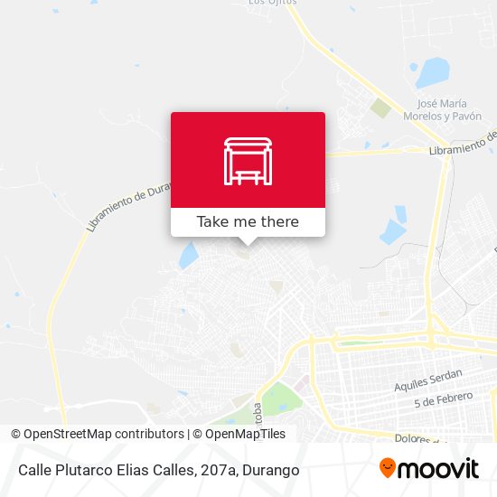 Mapa de Calle Plutarco Elias Calles, 207a