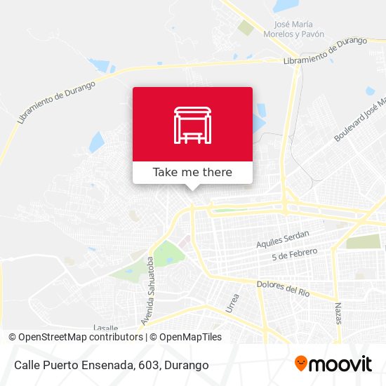 Mapa de Calle Puerto Ensenada, 603