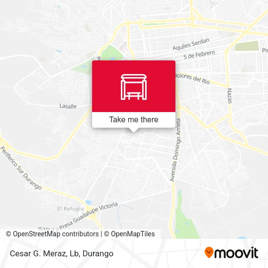 Cesar G. Meraz, Lb map