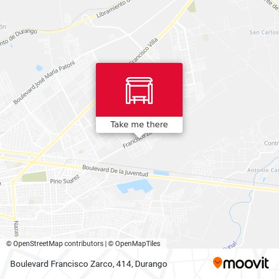 Mapa de Boulevard Francisco Zarco, 414
