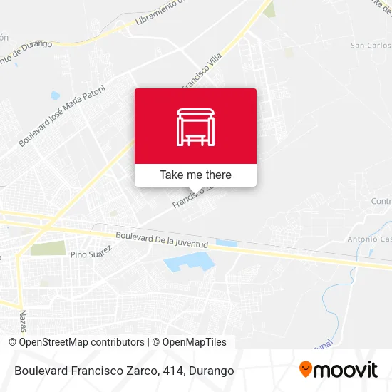Mapa de Boulevard Francisco Zarco, 414