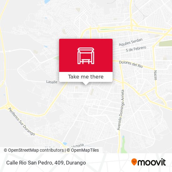 Calle Rio San Pedro, 409 map