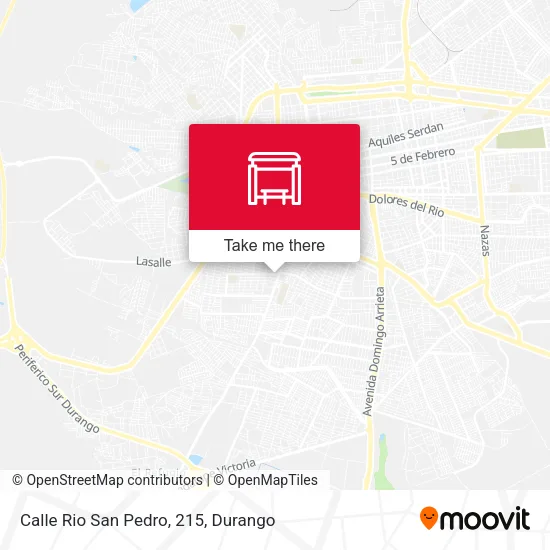 Mapa de Calle Rio San Pedro, 215
