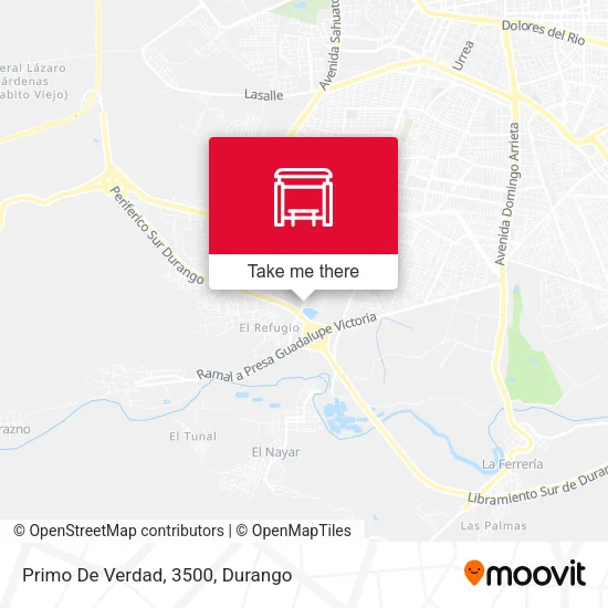 Mapa de Primo De Verdad, 3500