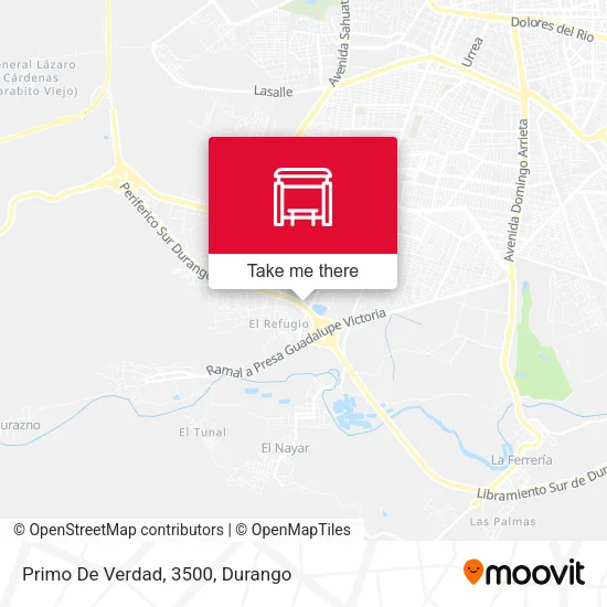 Mapa de Primo De Verdad, 3500
