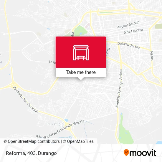 Mapa de Reforma, 403