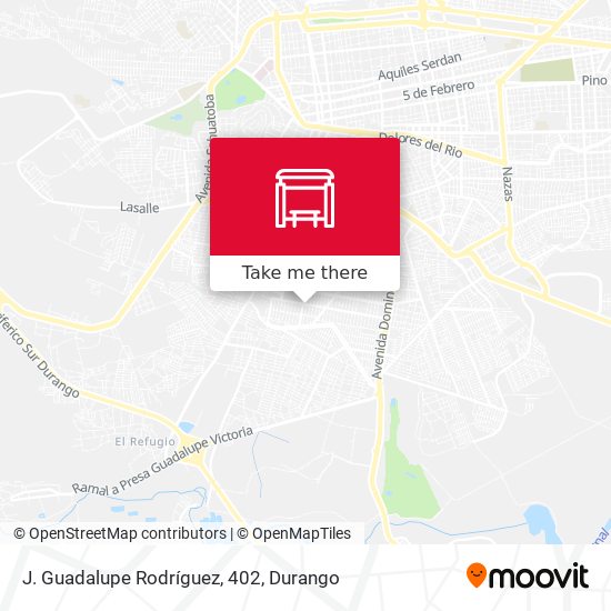 J. Guadalupe Rodríguez, 402 map